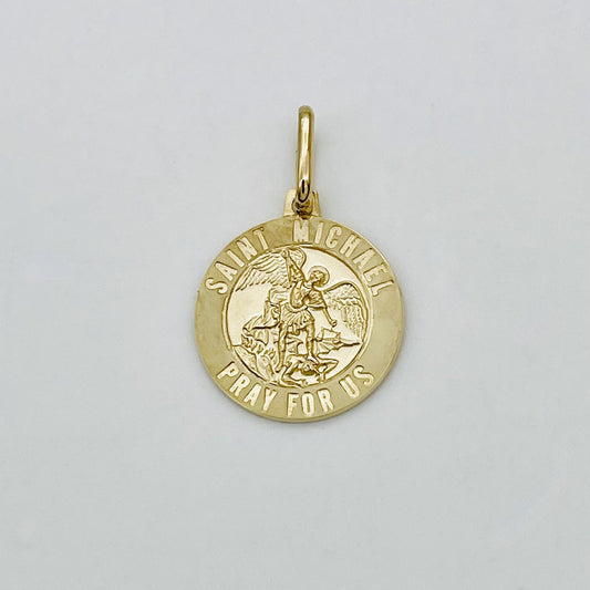 G-202 14K Gold San Miguel Pendant 23mm.