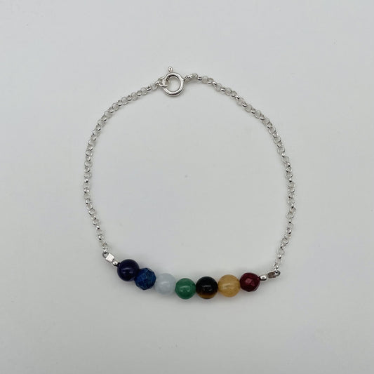 ST1747 Chakra Bracelet 8"