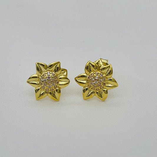 Z1671ER Gold Plated Sunflower