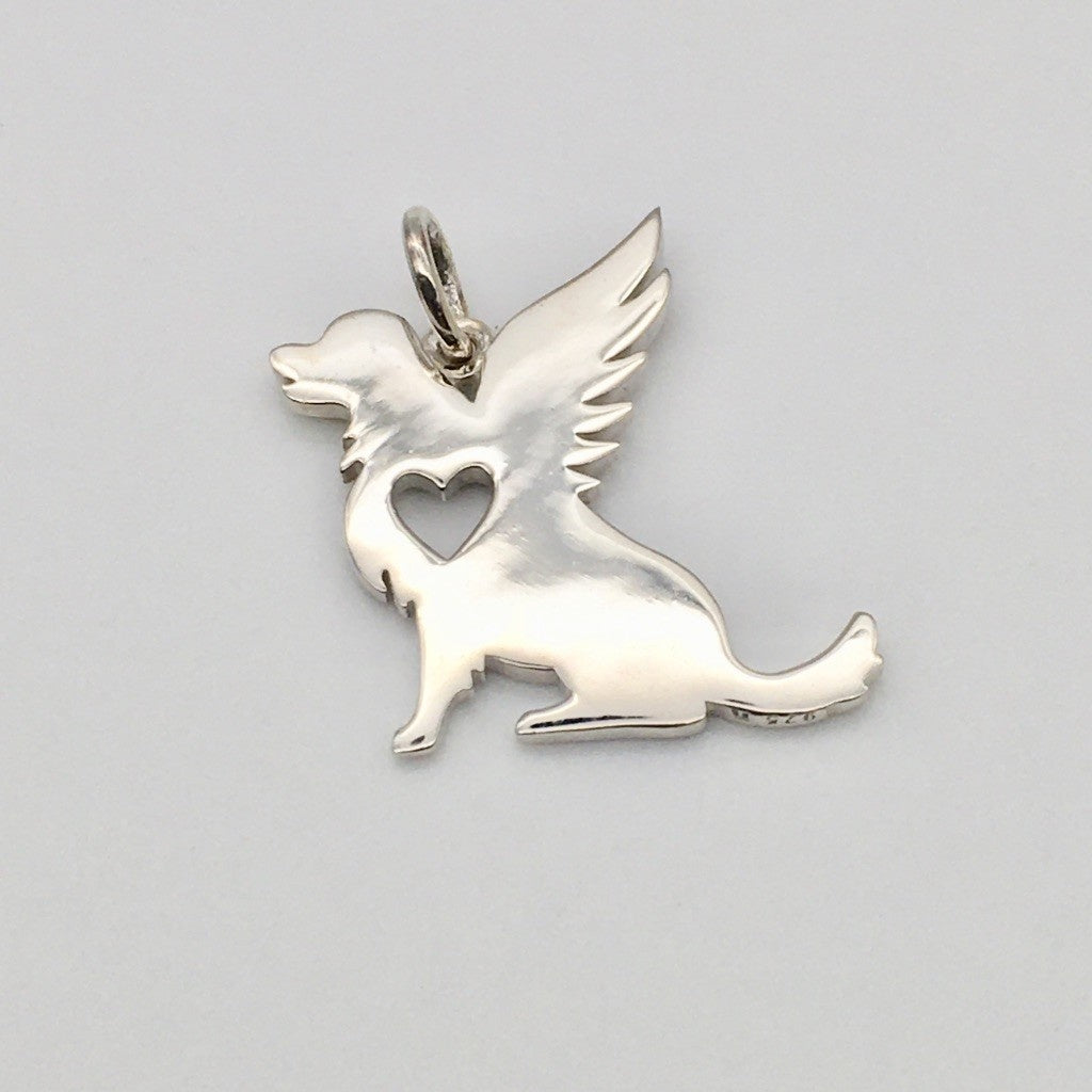 S1510 20mm.X10mm. Dog Pendant