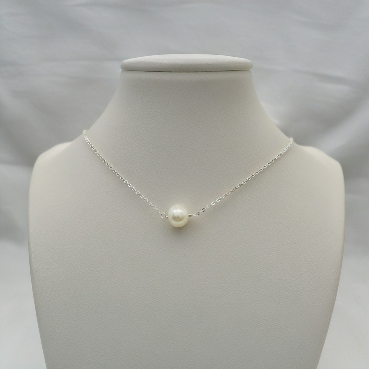 SH1017 Pearl Necklace 16"