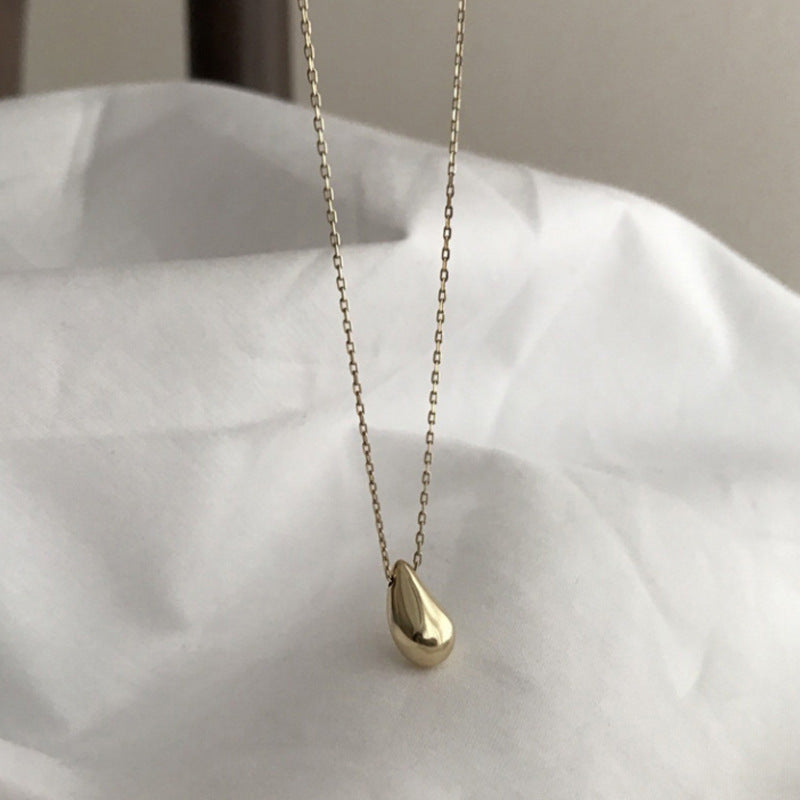 S1850NL Gold Plated  Drop Necklace 18"