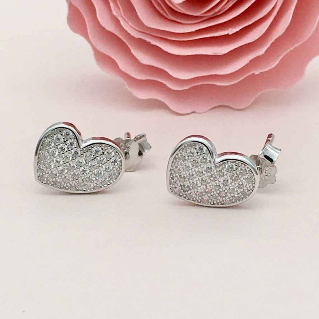 Z1315 Heart Earrings