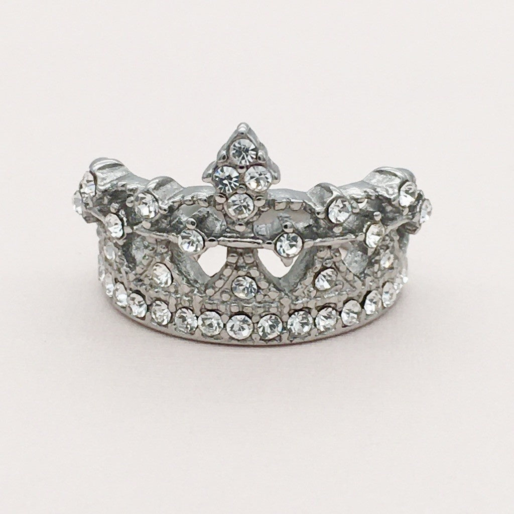 SS1393 Crown Ring