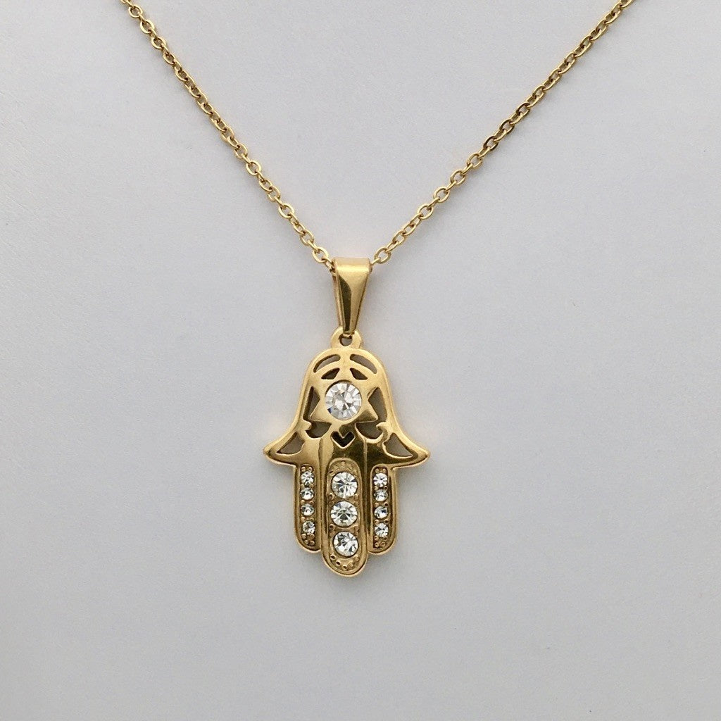 SS1384 26" Hamsa Necklace