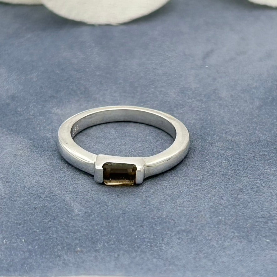 ST16R Smoky Quartz Ring  Ring #5