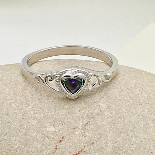 Z1337R Heart Ring