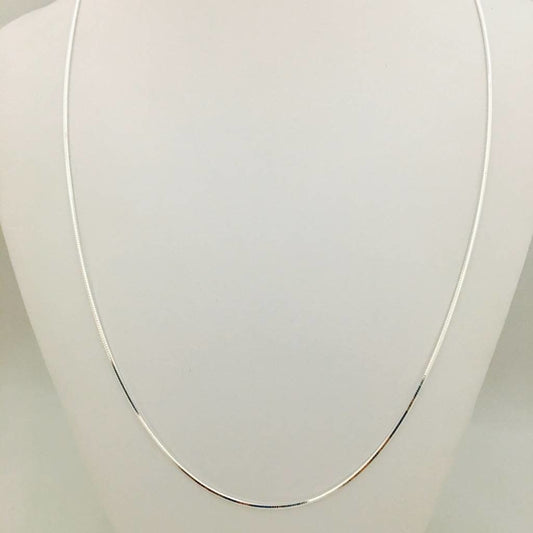 S1151 Diamond Cut Snake Chain 1.1mm. x 22"