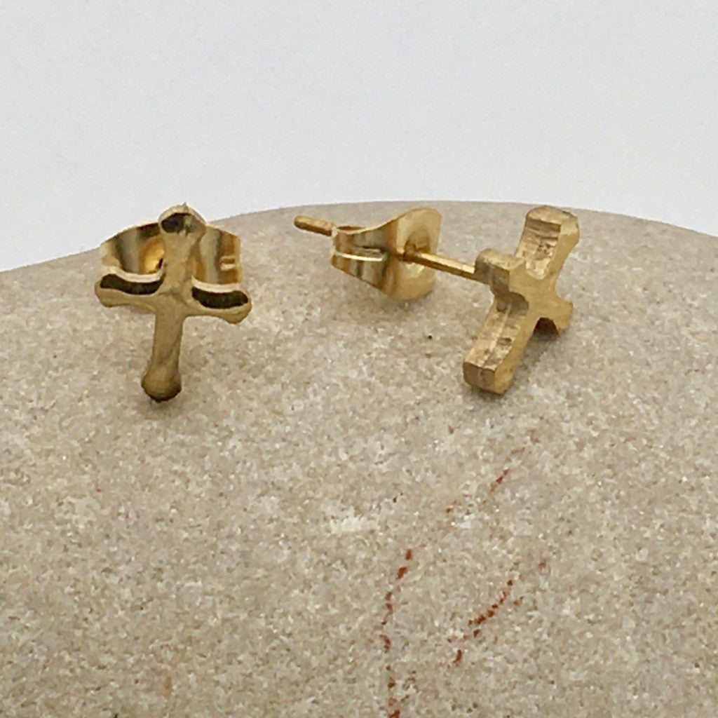 SS1417 Cross Earrings