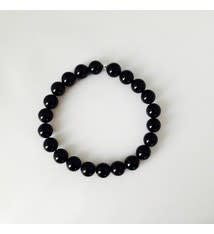 ST1152BL 8mm. X 8" Black Onyx