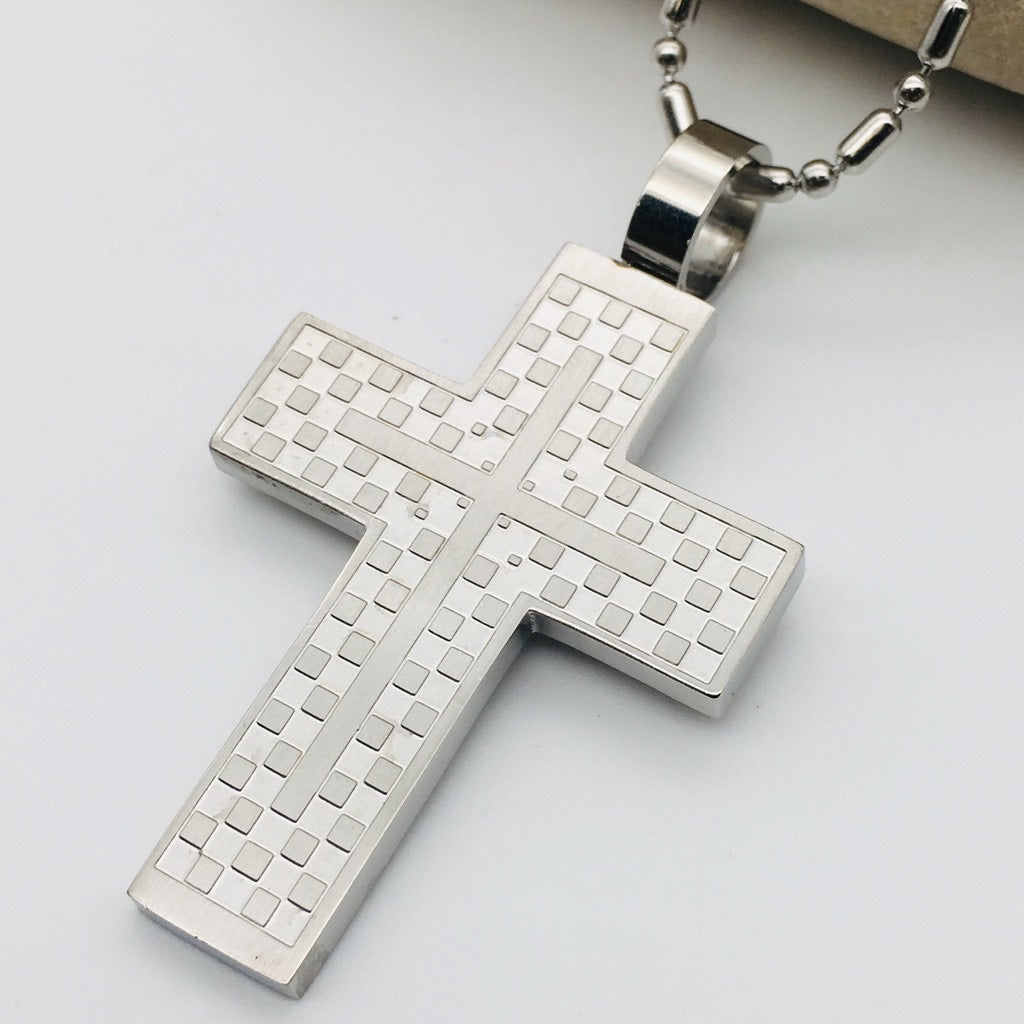 SS1149 CROSS PENDANT