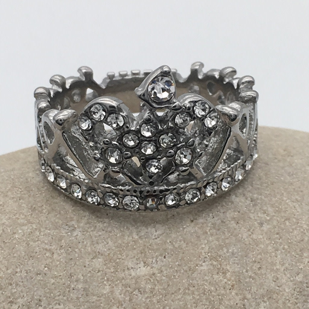 SS1035 Crown Ring