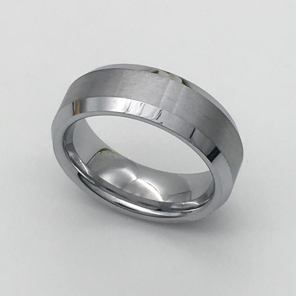 T816R 6mm. Tungsten Ring #7