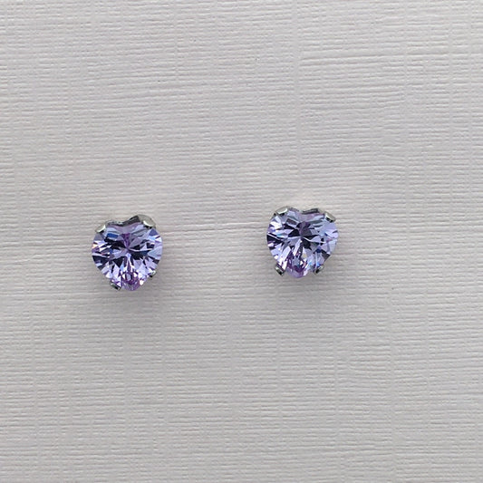 SS1177ER Lilac Heart 4mm.