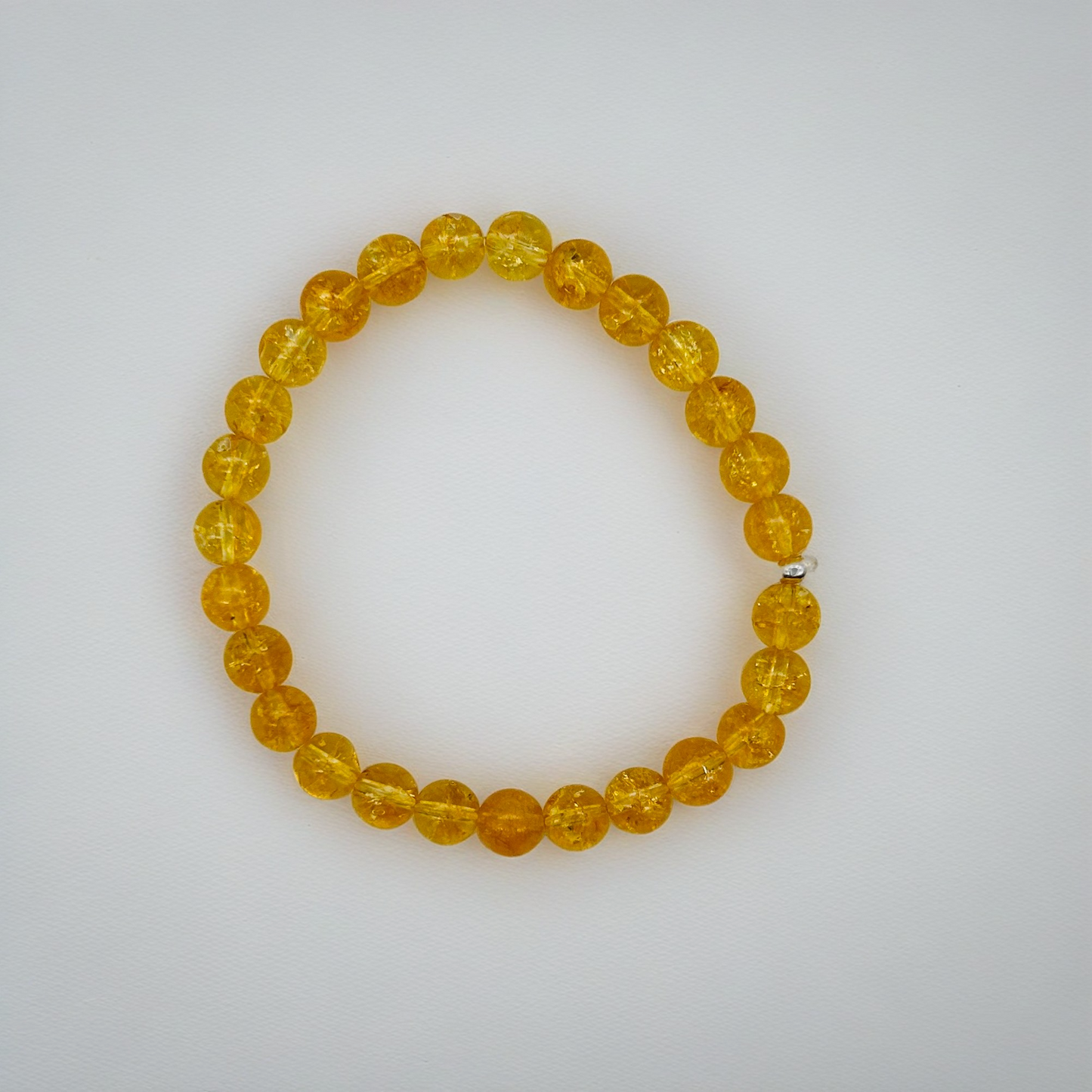 ST1932 Citrine Bracelet 7"