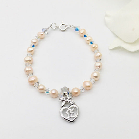 SH-969  7" Quinceañera Bracelet