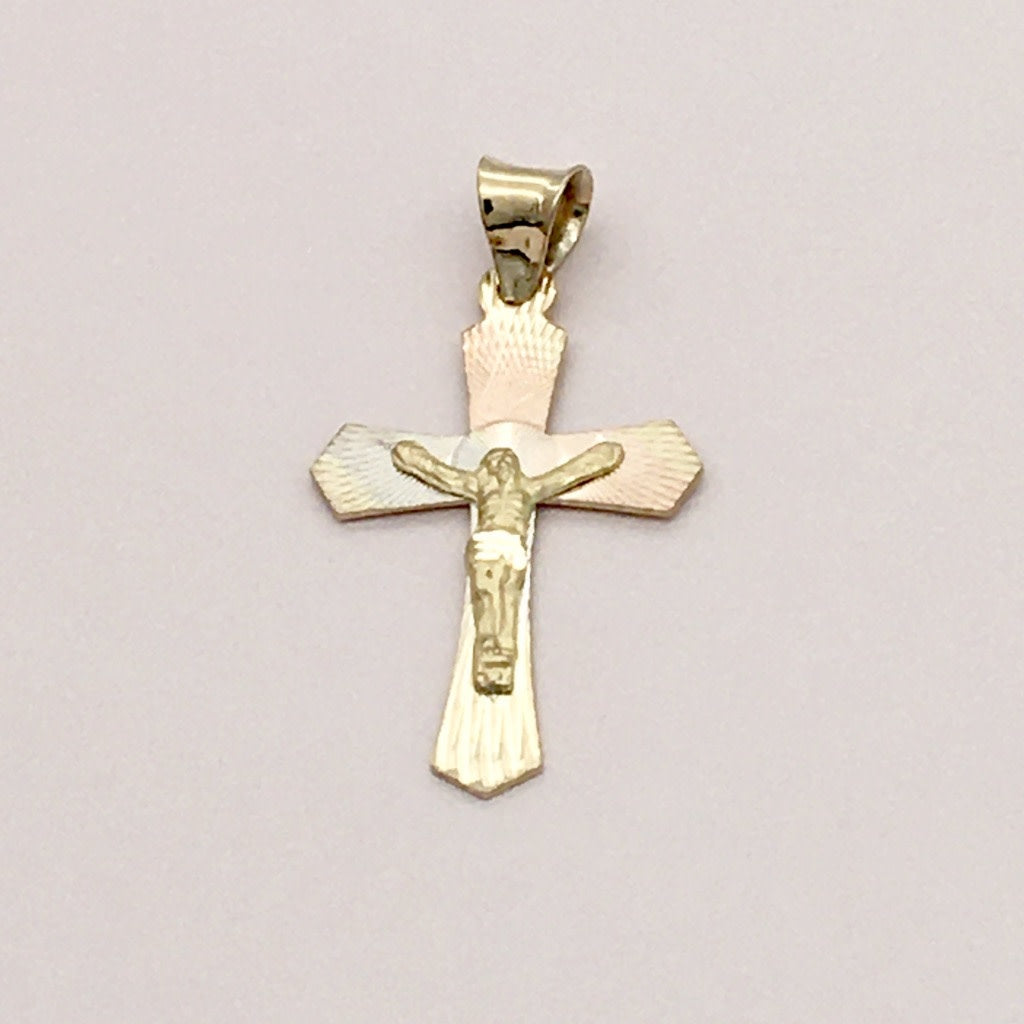 G25P  27x 15mm. 14K G Cross .