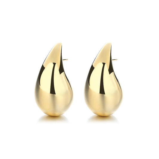 S1839ER Gold Plated Drop Earrings