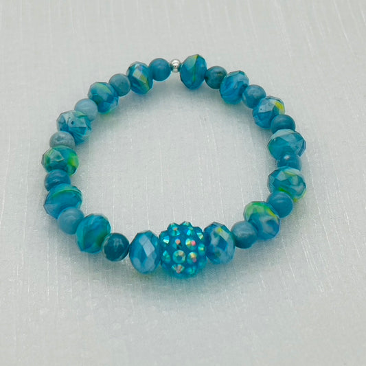 ST1921BL Larimar Bracelet  7"