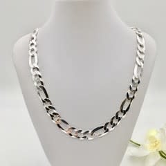 S1448 9mm. 30" Super Flat Figaro Chain