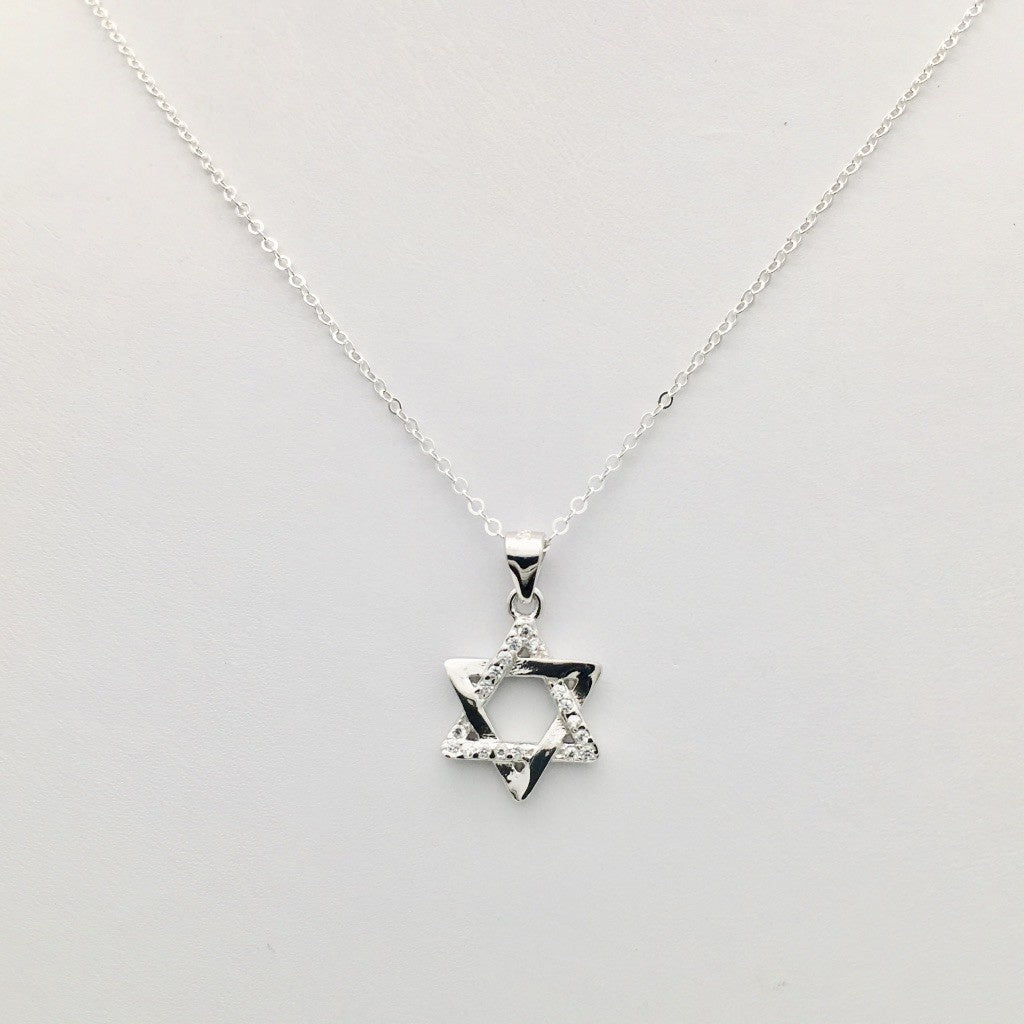 CH-918 16" Star of David Necklace