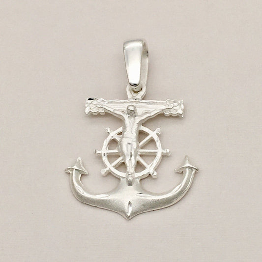 S1522P Anchor Pendant 35mm. x 23mm.