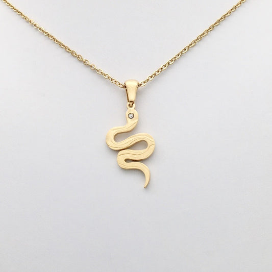 SS1339  18" Snake Necklace