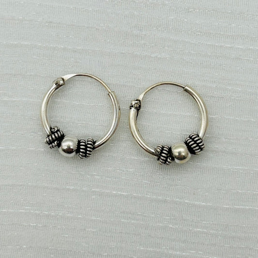 S912ER Hoop Earrings 14mm.