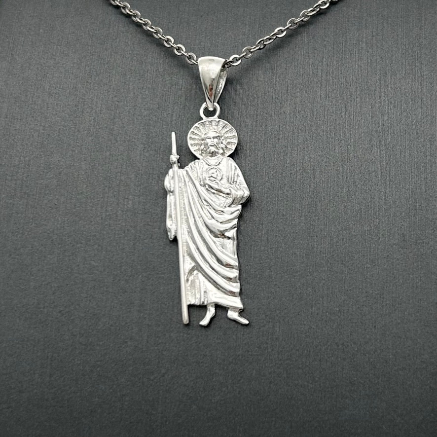 S1785P San Judas Pendant 40mm. x 12mm.