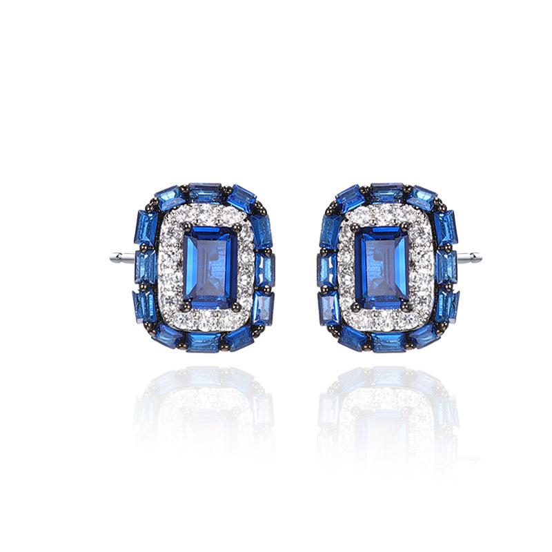 Z1829ER Blue Sapphire Earrings