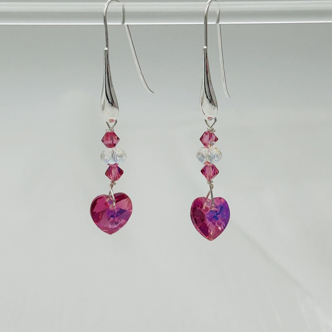 C1418ER Hearts Earrings