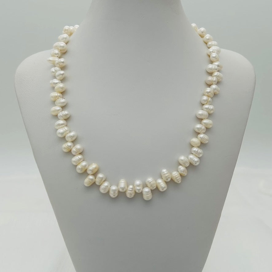 SH1011NL Pearls Choker 17"