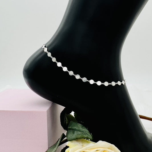 S1819 Mirror Anklet 9"