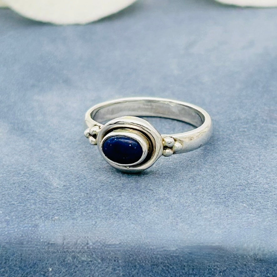 ST1603 Lapis Lazuli Ring # 6