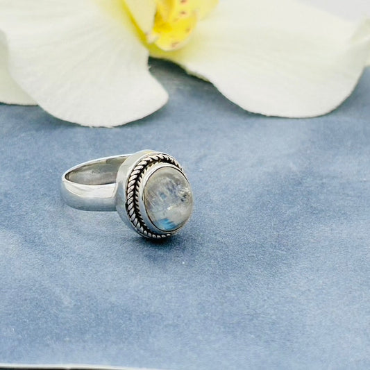 ST1724R Moonstone Ring #6