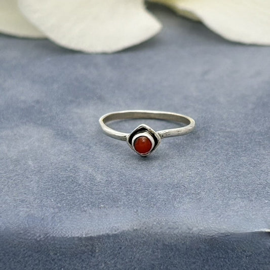 ST18R Carnelian Ring #4