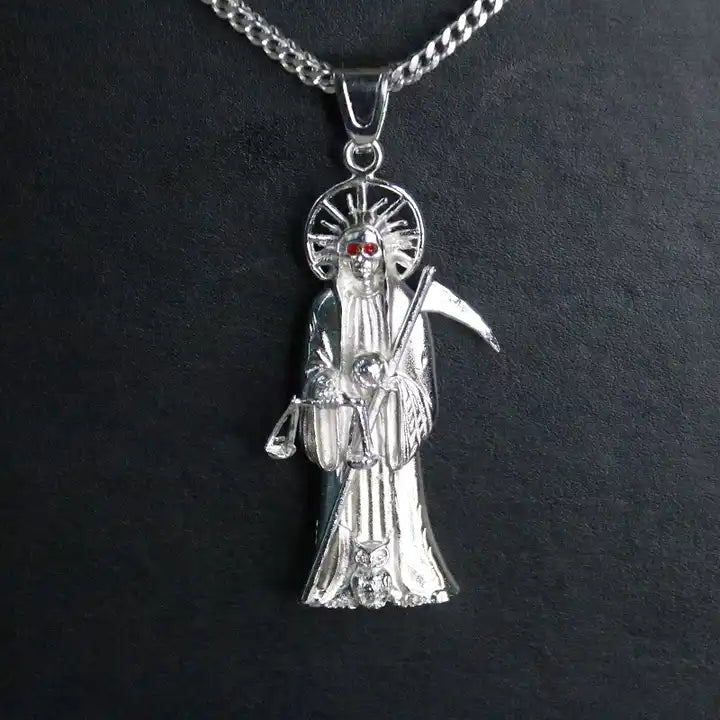 S1165P Santa Muerte 2" Pendant